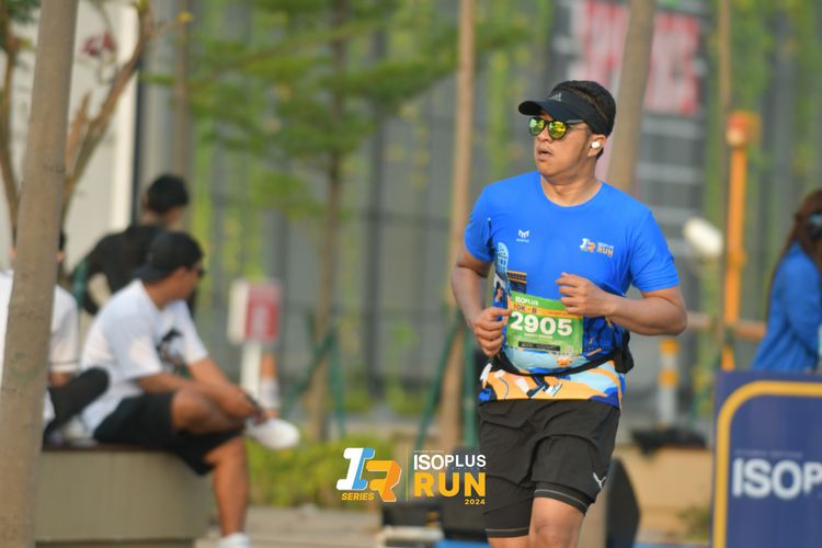 Race photo from ISOPlus Run 2024 Jakarta