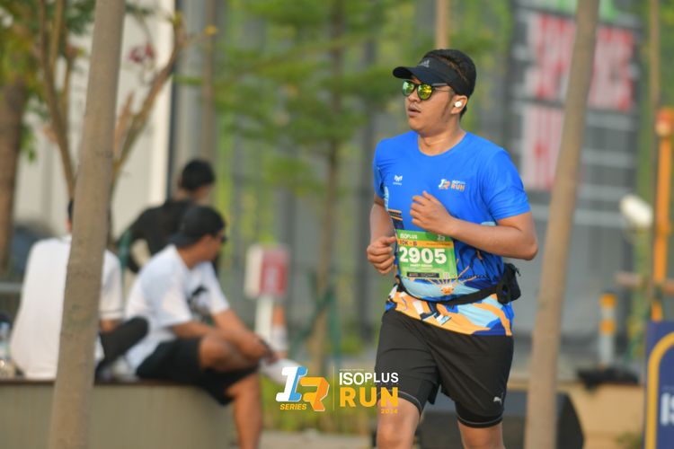 Race photo from ISOPlus Run 2024 Jakarta