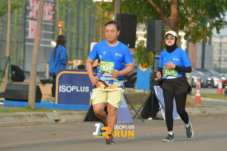 Race photo from ISOPlus Run 2024 Jakarta