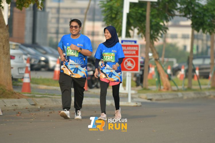 Race photo from ISOPlus Run 2024 Jakarta