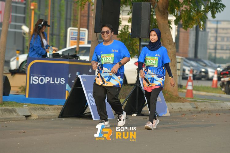 Race photo from ISOPlus Run 2024 Jakarta