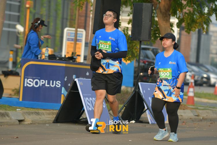 Race photo from ISOPlus Run 2024 Jakarta