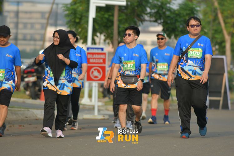 Race photo from ISOPlus Run 2024 Jakarta