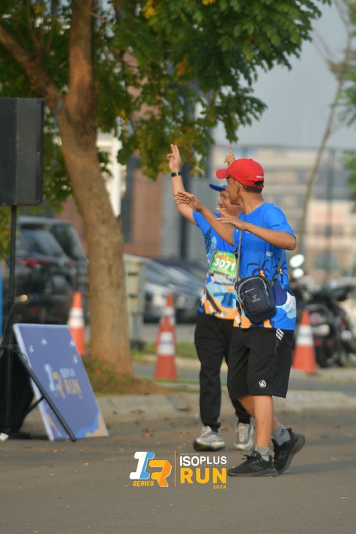 Race photo from ISOPlus Run 2024 Jakarta
