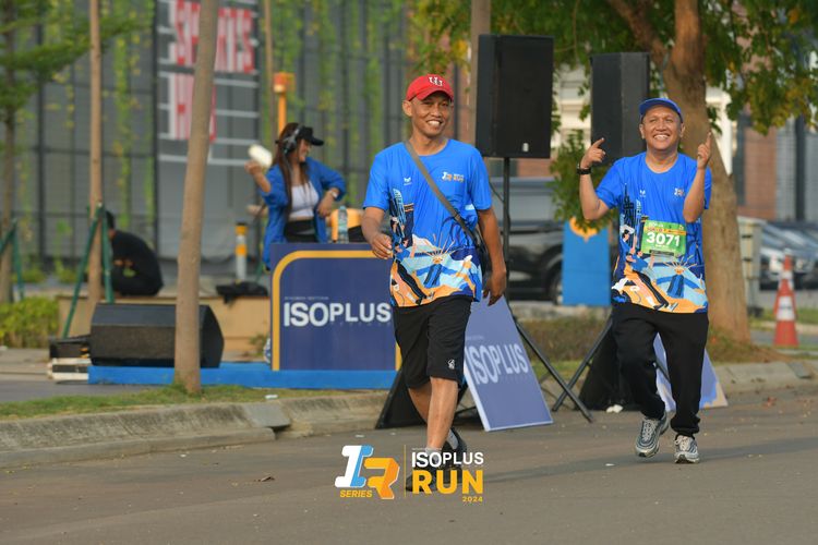 Race photo from ISOPlus Run 2024 Jakarta
