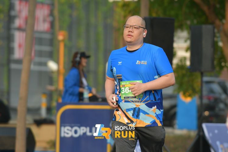 Race photo from ISOPlus Run 2024 Jakarta