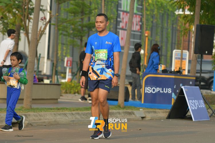 Race photo from ISOPlus Run 2024 Jakarta