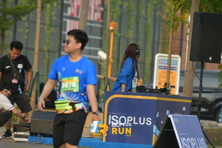 Race photo from ISOPlus Run 2024 Jakarta