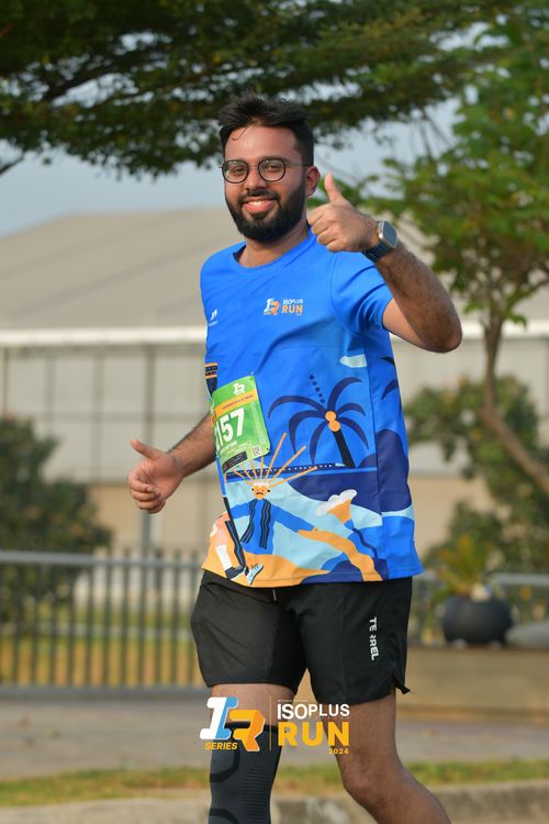 Race photo from ISOPlus Run 2024 Jakarta