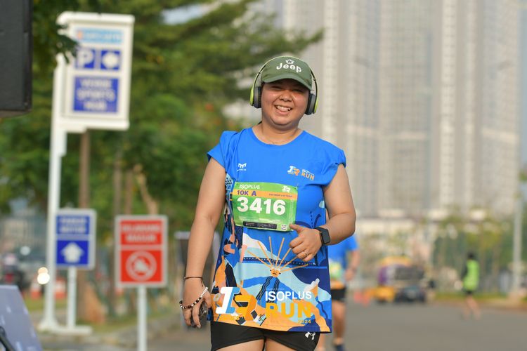 Race photo from ISOPlus Run 2024 Jakarta