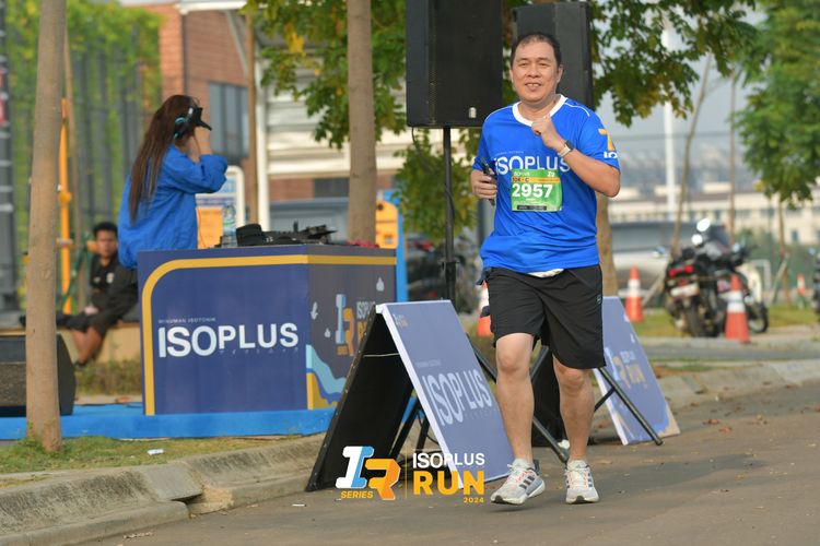 Race photo from ISOPlus Run 2024 Jakarta