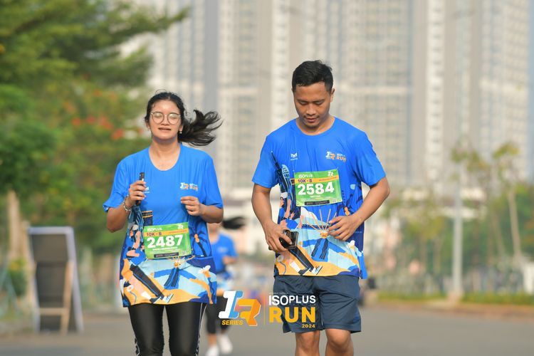 Race photo from ISOPlus Run 2024 Jakarta