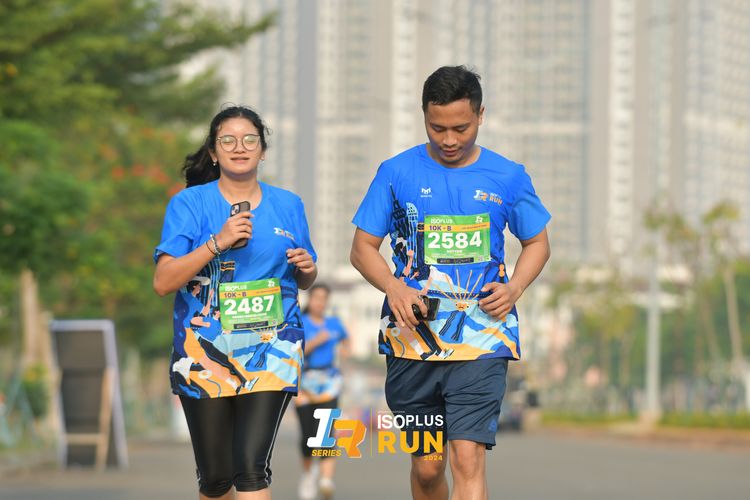 Race photo from ISOPlus Run 2024 Jakarta