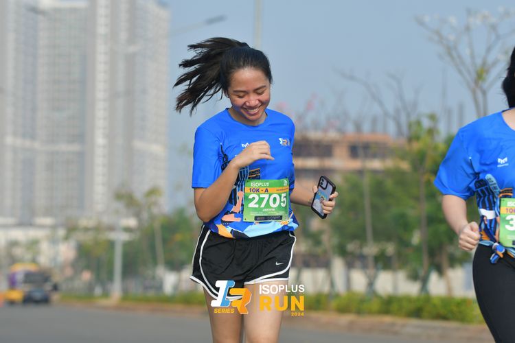 Race photo from ISOPlus Run 2024 Jakarta