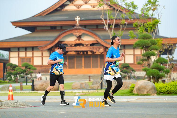 Race photo from ISOPlus Run 2024 Jakarta