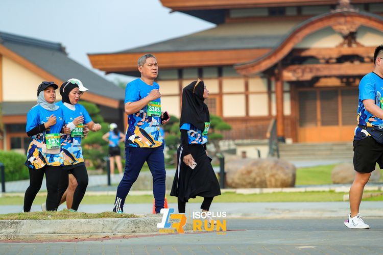Race photo from ISOPlus Run 2024 Jakarta