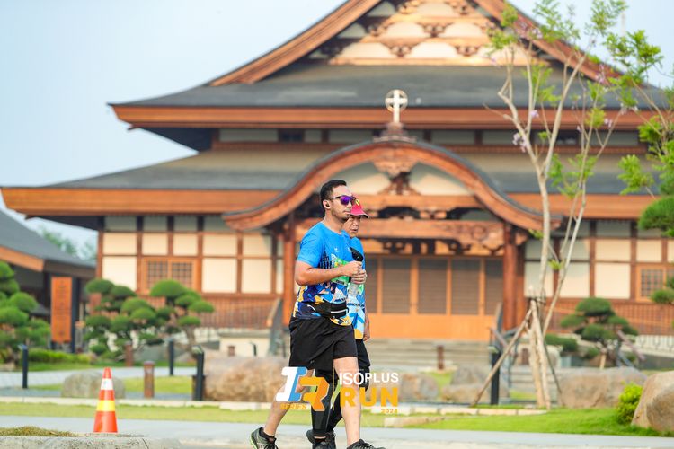 Race photo from ISOPlus Run 2024 Jakarta