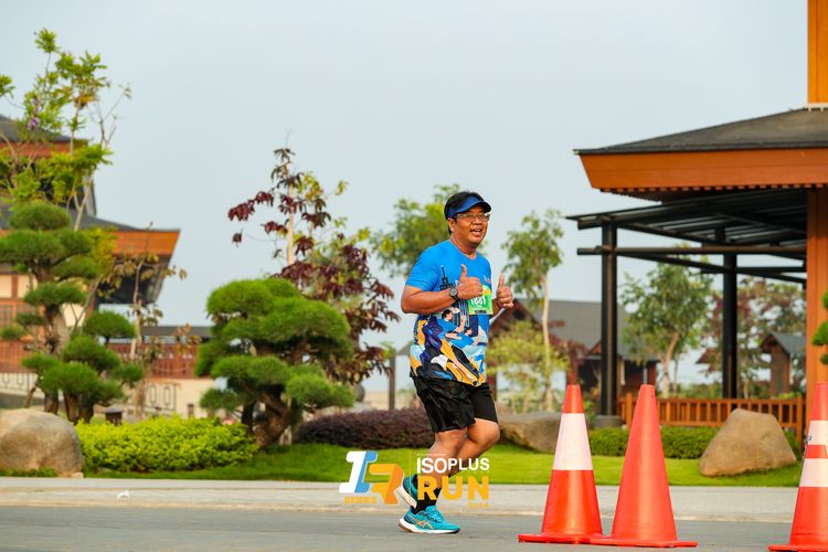 Race photo from ISOPlus Run 2024 Jakarta