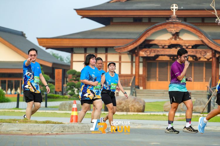 Race photo from ISOPlus Run 2024 Jakarta