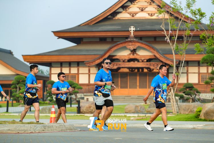 Race photo from ISOPlus Run 2024 Jakarta