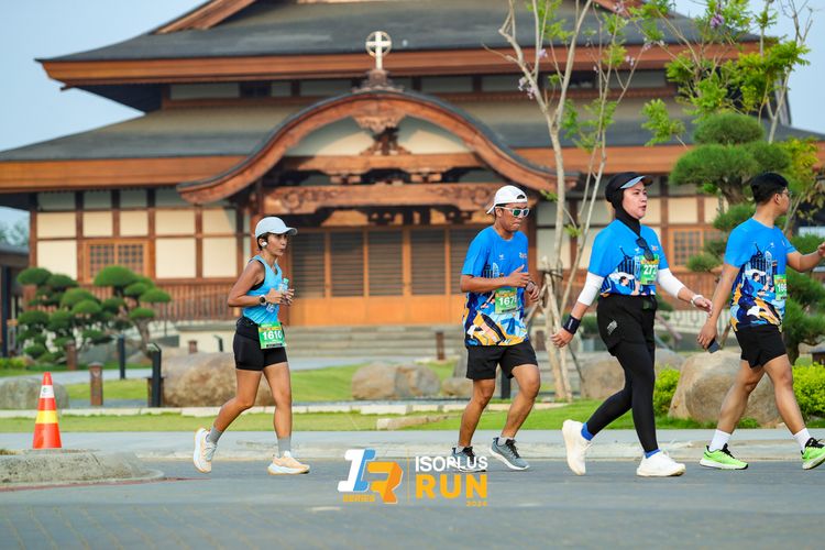 Race photo from ISOPlus Run 2024 Jakarta