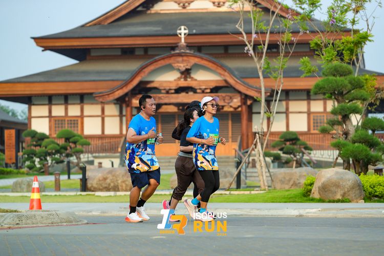Race photo from ISOPlus Run 2024 Jakarta