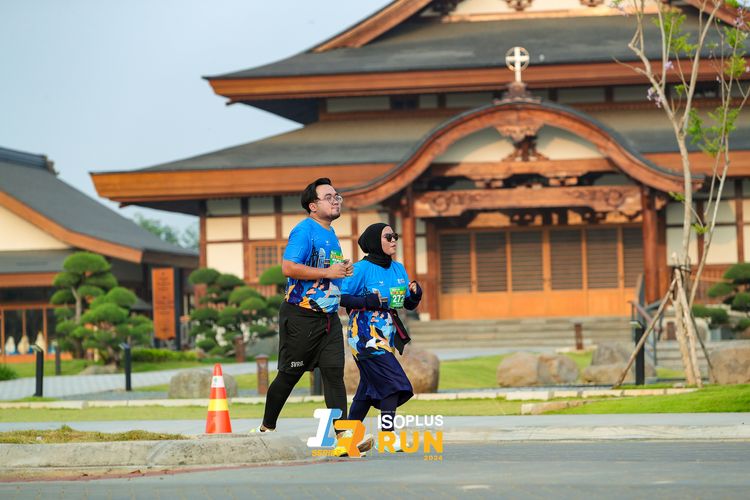 Race photo from ISOPlus Run 2024 Jakarta
