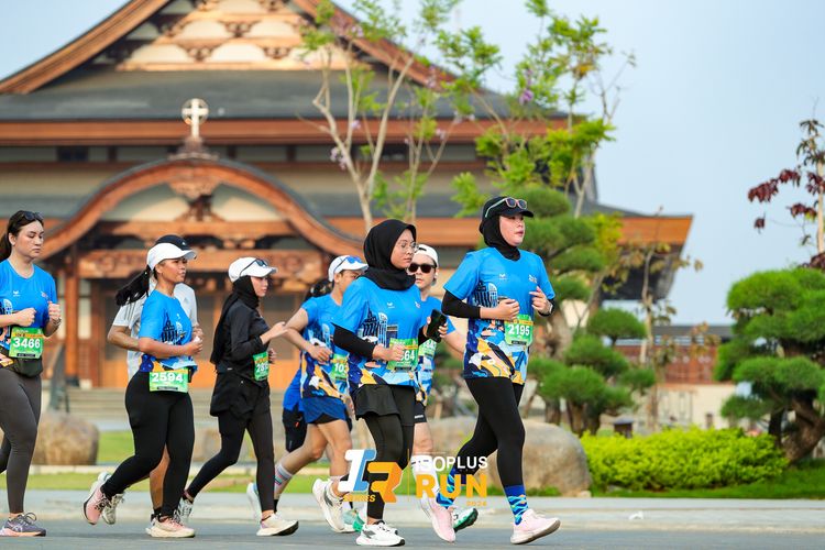 Race photo from ISOPlus Run 2024 Jakarta