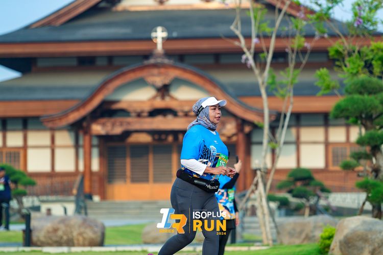 Race photo from ISOPlus Run 2024 Jakarta