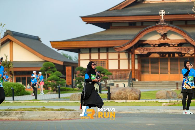 Race photo from ISOPlus Run 2024 Jakarta