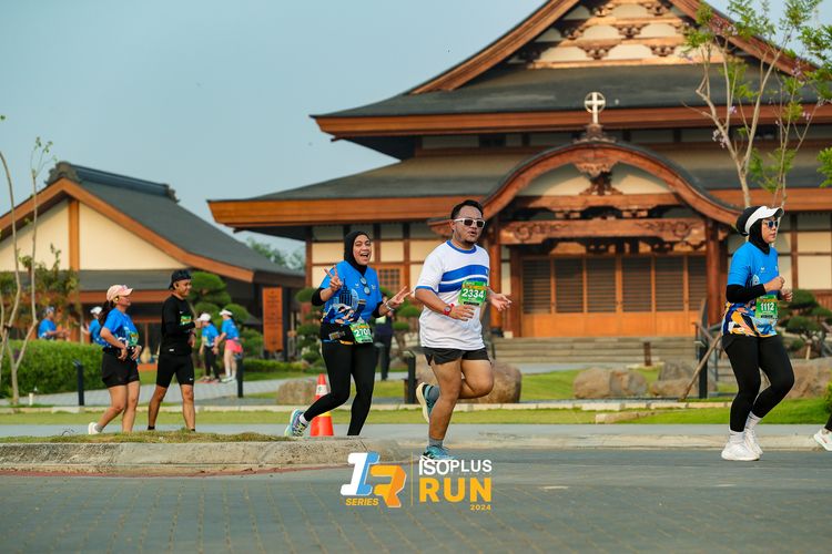 Race photo from ISOPlus Run 2024 Jakarta