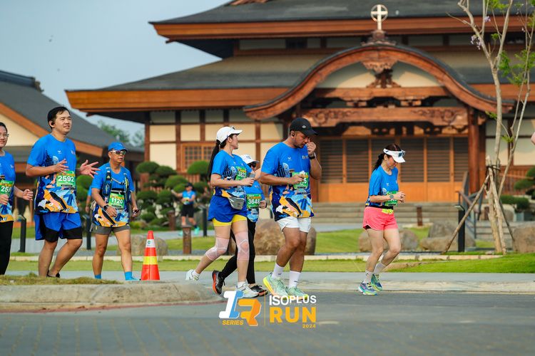 Race photo from ISOPlus Run 2024 Jakarta