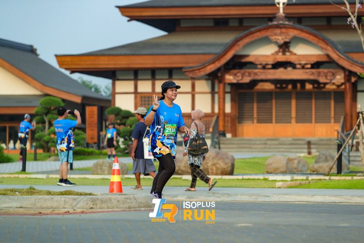 Race photo from ISOPlus Run 2024 Jakarta