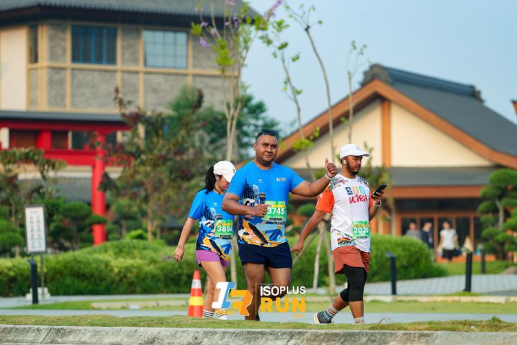 Race photo from ISOPlus Run 2024 Jakarta