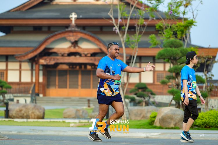 Race photo from ISOPlus Run 2024 Jakarta