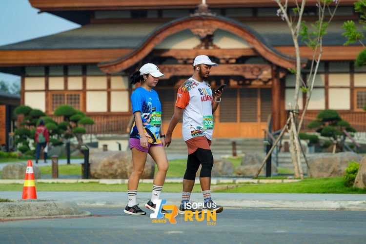 Race photo from ISOPlus Run 2024 Jakarta