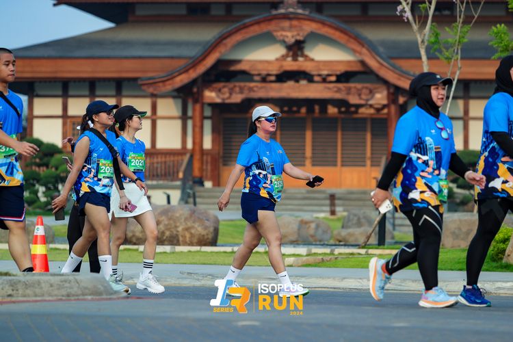 Race photo from ISOPlus Run 2024 Jakarta
