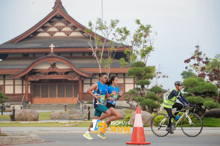 Race photo from ISOPlus Run 2024 Jakarta