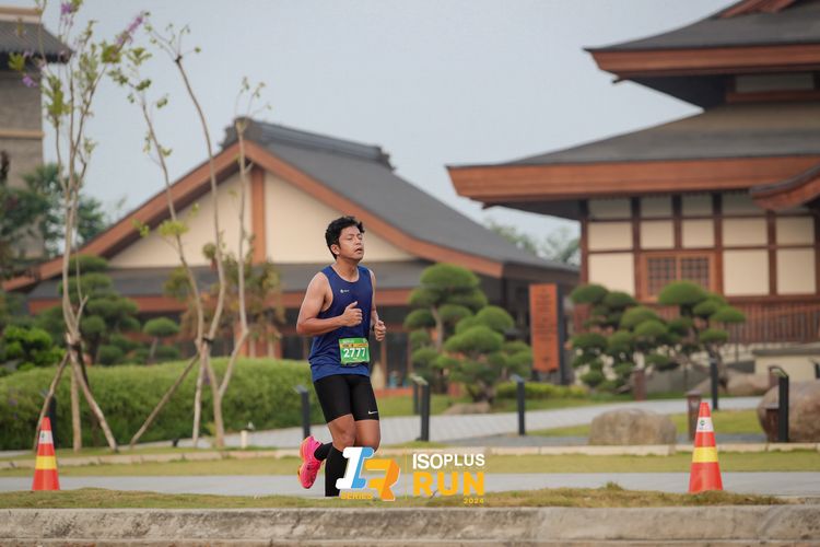 Race photo from ISOPlus Run 2024 Jakarta