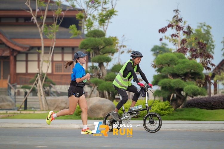 Race photo from ISOPlus Run 2024 Jakarta