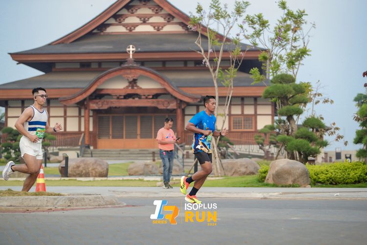 Race photo from ISOPlus Run 2024 Jakarta
