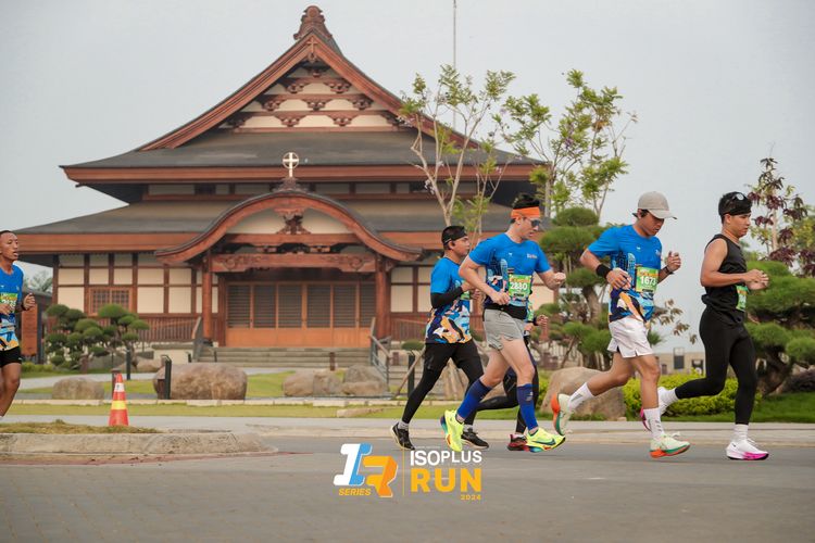 Race photo from ISOPlus Run 2024 Jakarta