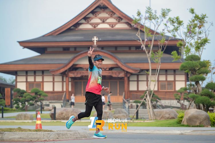 Race photo from ISOPlus Run 2024 Jakarta