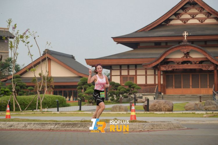Race photo from ISOPlus Run 2024 Jakarta