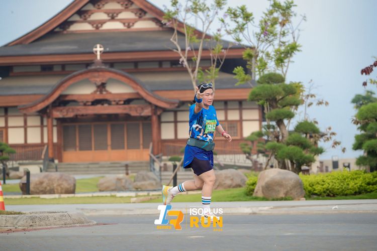 Race photo from ISOPlus Run 2024 Jakarta