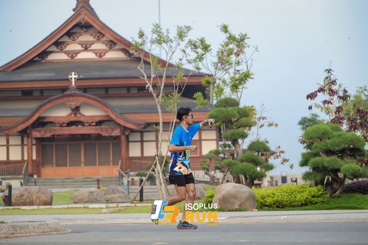 Race photo from ISOPlus Run 2024 Jakarta