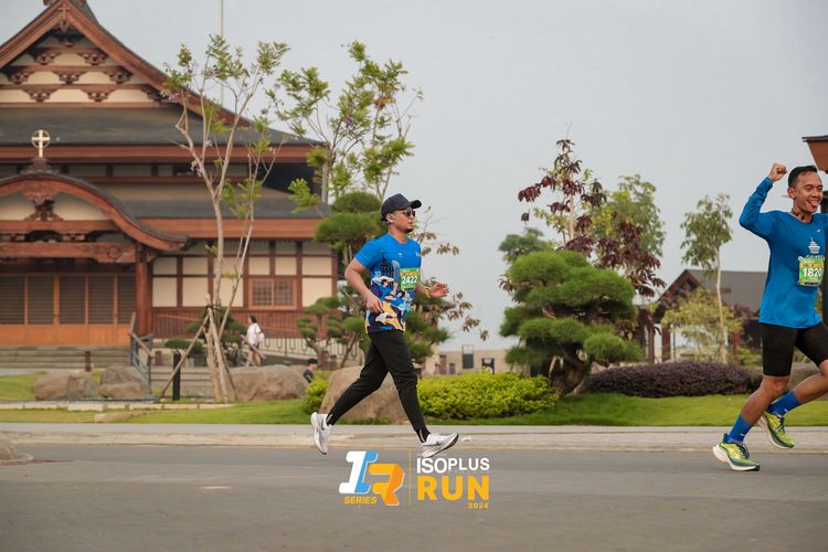Race photo from ISOPlus Run 2024 Jakarta