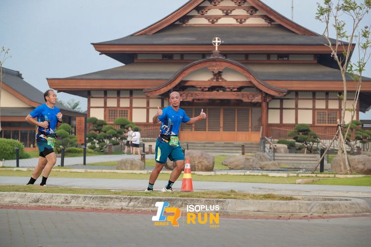 Race photo from ISOPlus Run 2024 Jakarta