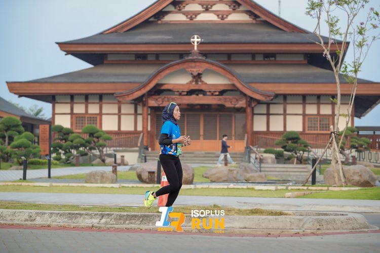 Race photo from ISOPlus Run 2024 Jakarta