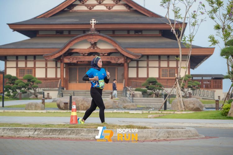 Race photo from ISOPlus Run 2024 Jakarta